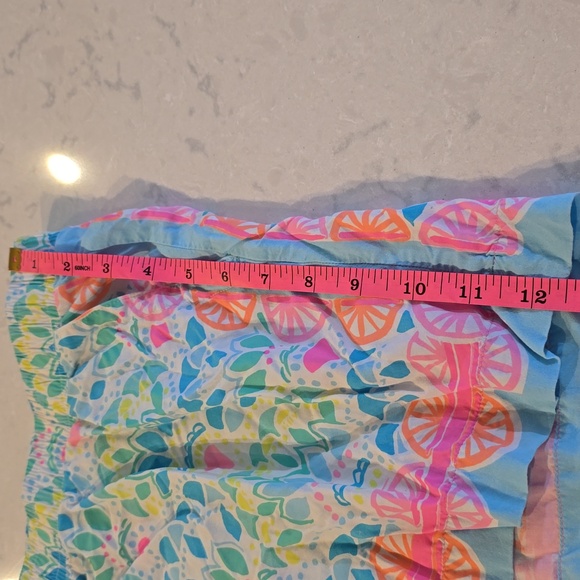 Lilly Pulitzer "Katia" Shorts — Caribbean Citrus, Size XL - Picture 6 of 6
